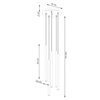 Sollux Lighting Lampa wisząca PASTELO 5P złota SL.1174