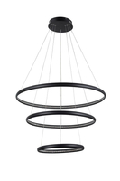 Lampa wisząca BRIGHTON 3 BLACK Azzardo AZ4428 czarny