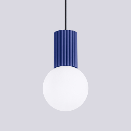 Sollux Lighting Lampa wisząca HALO 1 ultramaryna SL.1739