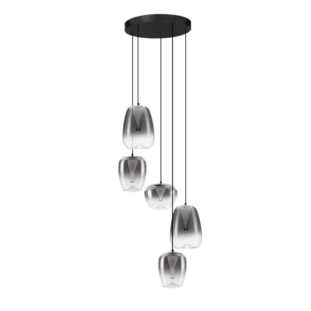 Lampa wisząca Luces Exclusivas JAREVIA LE45123 szary i odcienie szarości