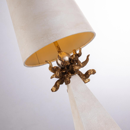 Lampa stołowa Elstead Lighting Leda patyna FB-LEDA-TL