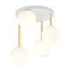 Lampa sufitowa DOLCE 4 Emibig 1261/4 biały/złoty
