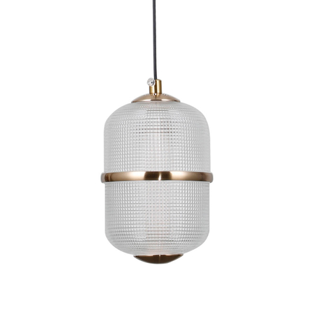 Lampa wisząca Italux Alani PND-34375-6-HBR Złoty