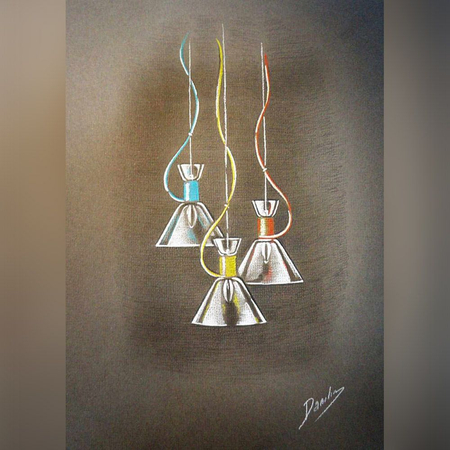 Lampa wisząca Maytoni P536PL-01R California