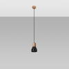 Sollux Lighting Lampa wisząca QUBIC szara SL.0964