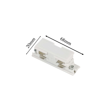Łącznik wewnętrzny 3F biały LP-551/4 WH