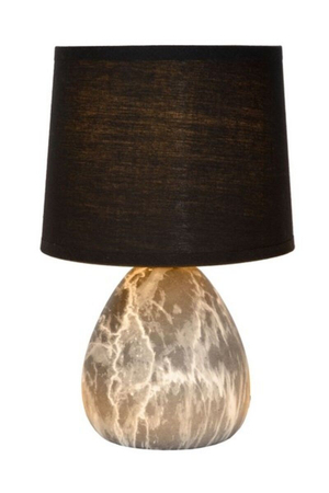 Lampa stołowa Lucide MARMO 47508/81/30 czarny