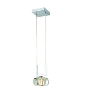 Lampa wisząca RUBIC 1 Azzardo AZ0490 clear / chrome