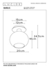 Lampa sufitowa Lucide MARIUS 74114/01/02 