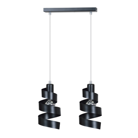 Lampa wisząca SAGA 2 BLACK Emibig 352/2 czarny