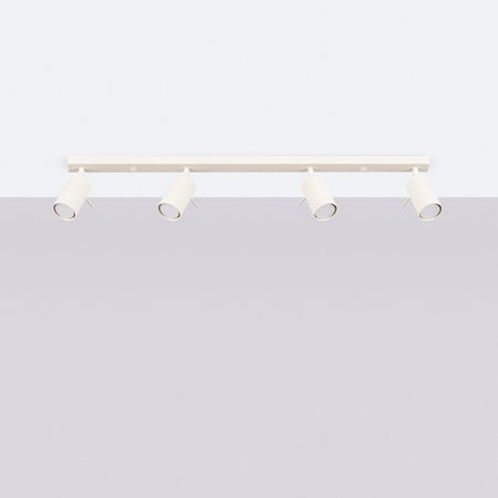 Sollux Lighting Plafon RING 4L biały SL.0331