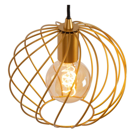 Lampa wisząca Lucide DANZA 21428/13/02 czarny/złoty