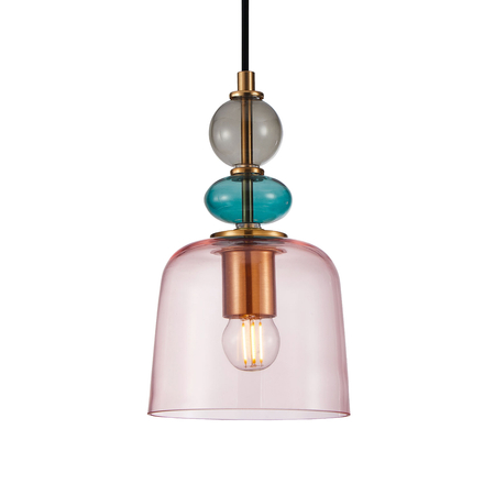 Lampa wisząca Italux Namos PND-27092-3A-MC-BRO Mosiądz