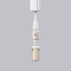 Sollux Lighting Lampa wisząca ARCHE 1 biała SL.1337