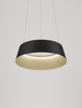 Lampa wisząca Luces Exclusivas CANCUN czarny/złoty LE42802