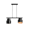 Lampa wisząca KADM I 2 BLACK Aldex 1028H1 czarny