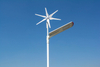 Lampa uliczna hybrydowa LED Greenie WS-30W Windsun z czujnikiem ruchu PIR