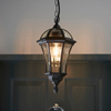 Endon Lighting Lampa zewnętrzna wisząca YG-3503 czarny