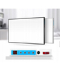 Panel grzewczy Cronos z WiFi i pilotem 300W kolor ramki srebrny