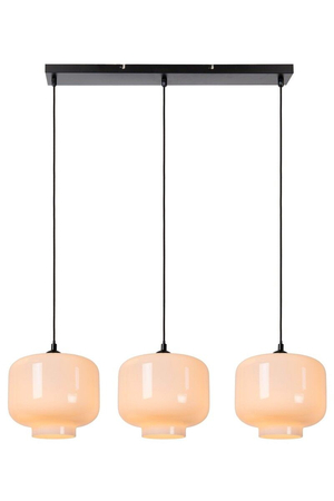 Lampa wisząca Lucide MEDINE 46413/03/61 biały/czarny