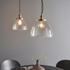 Lampa wisząca Endon Lighting Hansen Grand 106896 srebrny