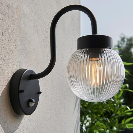 Kinkiet zewnętrzny Endon Lighting Eldon 103829 czarny
