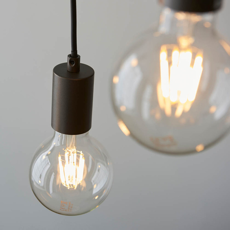 Lampa wisząca Endon Lighting Stellan 101684 drewniany