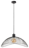 Lampa wisząca Rabalux Iduna 4347 czarny matowy