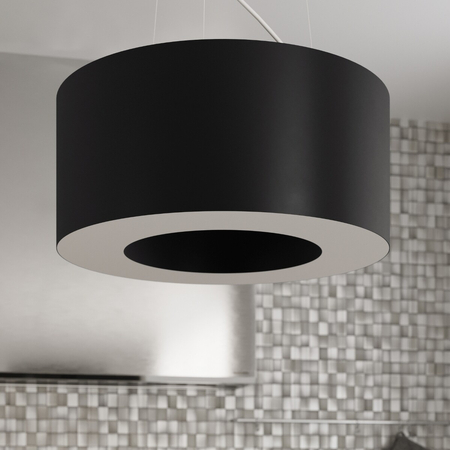 Sollux Lighting Żyrandol SATURNO 50 czarny SL.0748