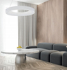 Lampa wisząca Italux 5304-880RP-WH-3 Giulia Biała