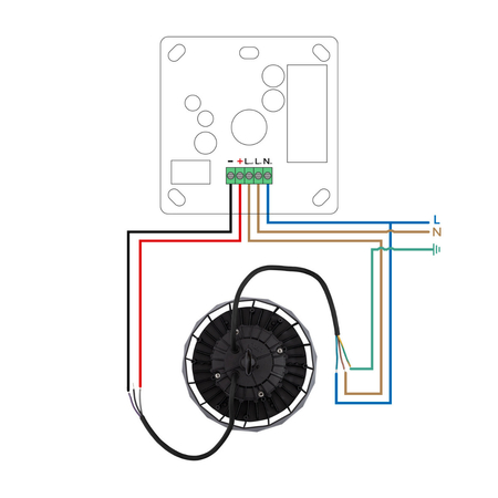 Oprawa przemysłowa LED SAMSUNG UFO 150W 160lm/W MEAN WELL Regulowana - Biała zimna
