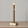 Lampa stołowa Endon Lighting Trobridge Rechargeable 110457 mosiądz