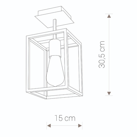 Plafon Nowodvorski 9045 Crate
