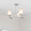 Lampa sufitowa Endon Lighting Easton 76261 nikiel