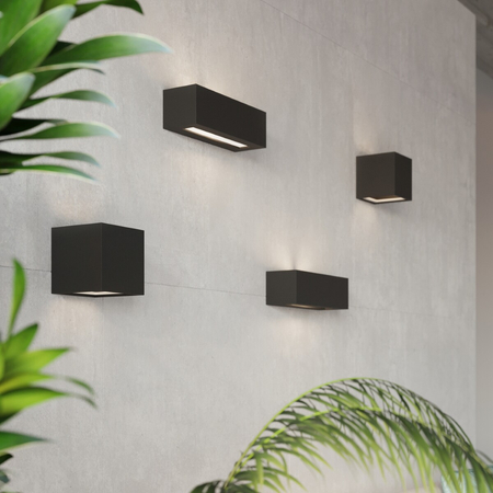 Sollux Lighting Kinkiet ceramiczny LEO czarny SL.0872