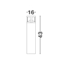 Lampa ogrodowa Luces Exclusivas NEVARRO LE75126 czarny