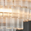 Lampa wisząca Endon Lighting Toulouse 104090 nikiel