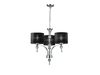 Lampa wisząca IMPRESS 3 Azzardo AZ0498 czarny/chrom