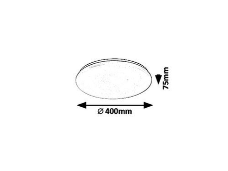 Lampa sufitowa Rabalux Danny 5449 biały