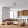 Lampa sufitowa Rabalux Heimdall 2281 czarny matowy
