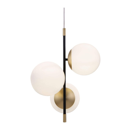 Lampa wisząca Maytoni MOD048PL-03G Nostalgia - Matowe złoto