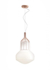 Lampa wisząca Fabbian F27A1141 Aerostat Con Gabbia Ø 330 Rame