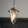 Endon Lighting Lampa zewnętrzna wisząca YG-865-SS stalowy
