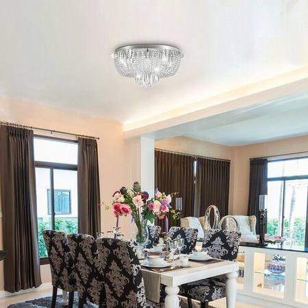 Lampa sufitowa Rabalux Larisha 6806 chrom