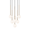 Lampa wisząca Zuma Line P0574-07F-F7AA ARCTURUS LAMPA WISZĄCA ZŁOTA/GOLD
