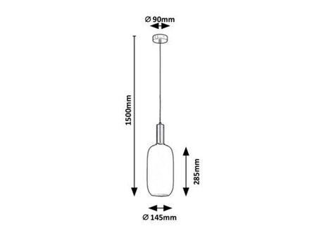 Lampa wisząca Rabalux Sinopia 5224 złoty