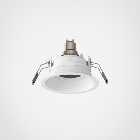 Spot Astro Minima Slimline Round Adjustable Fire-Rated 1249040 Matowy Biały