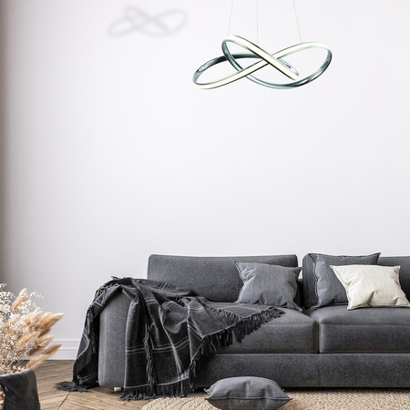 Milagro LAMPA WISZĄCA CAPPIO CHROME 36W LED ML3806 CHROM