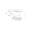 Reflektor PROFILE FOCUS LED Nowodvorski 7621 czarny