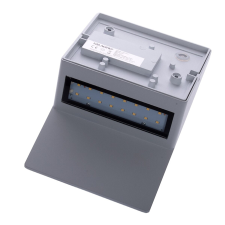 Milagro OPRAWA ELEWACYJNA 10W LED CRACKS ML094 BIAŁY